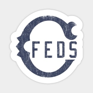 Chicago Feds Vintage Magnet