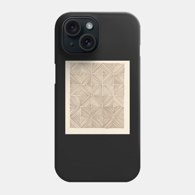 Tapa cloth style Phone Case by FrancesPoff