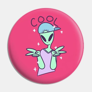 COOL ALIEN Pin