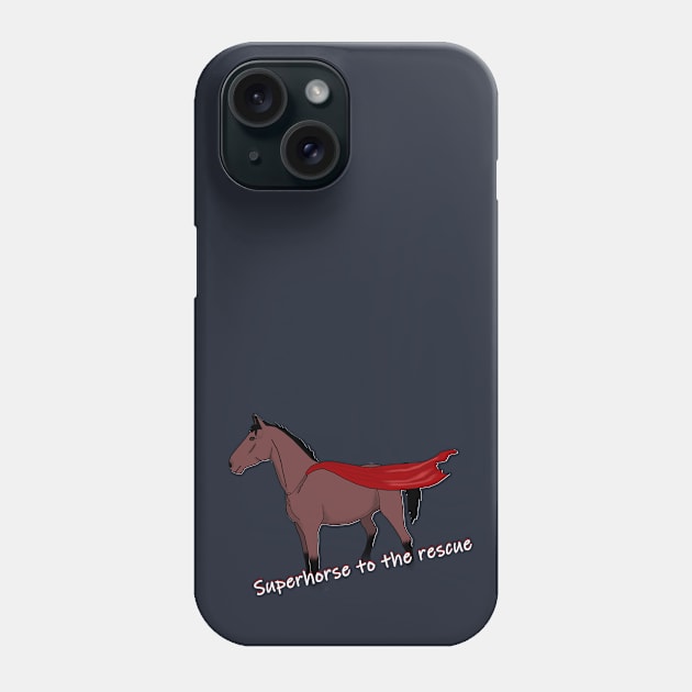 Superhorse Phone Case by RedHeadAmazona