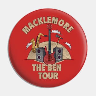 Macklemore the ben tour t shirt Pin