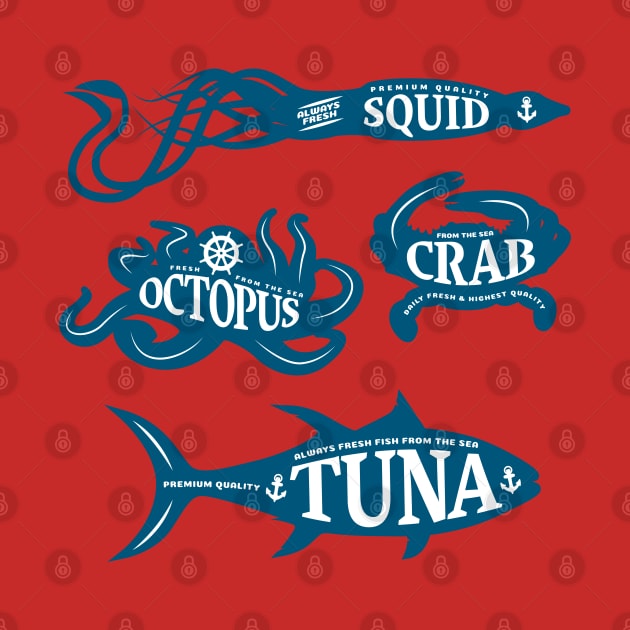 Sea Food by Mako Design 