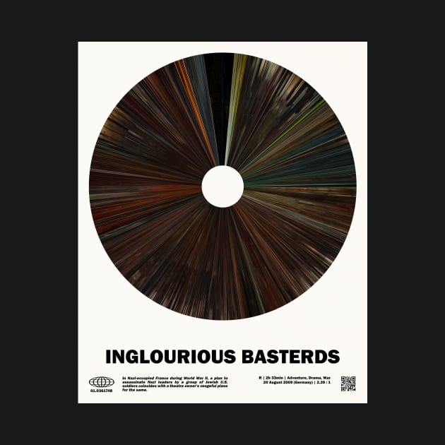 minimal_Inglourious Basterds Warp Barcode Movie by silver-light