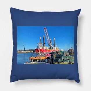 Port of Blyth Import Dock Pillow