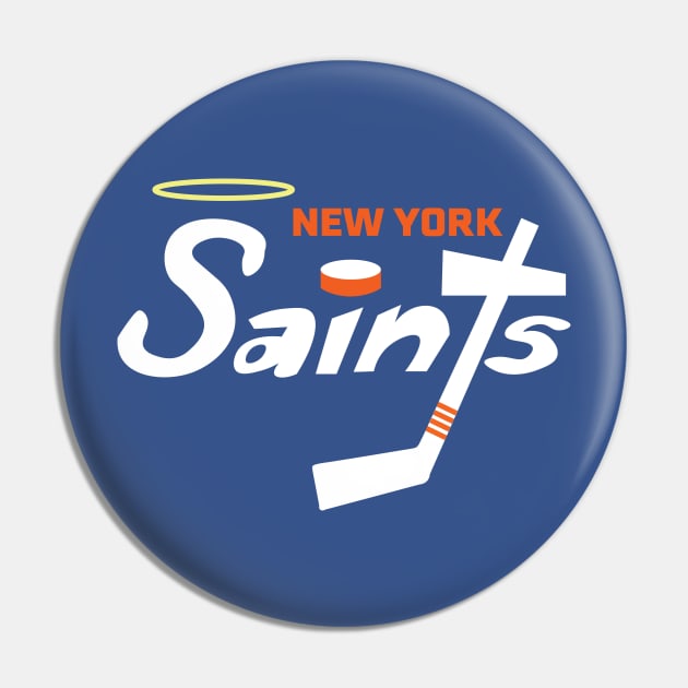 NY Saints Hockey Pin by MAS Design Co