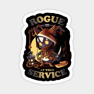 Rogue's Call - Cute Cat Gamer Magnet