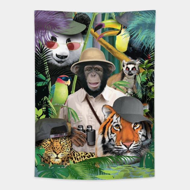 Jungle Safari Tapestry by Buy Custom Things