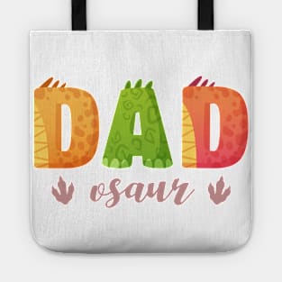 dadsaurus Matching Family Funny Dinosaur Gift For Women Mother day Tote