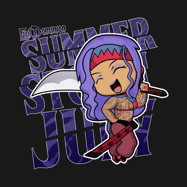 Chibi Summer Storm July by SetaMasters