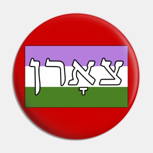 Tsorn - Wrath (Genderqueer Pride Flag) Pin