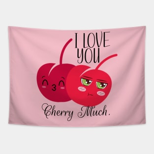 I love you cherry much Tapestry