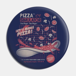 Arcade Pizza Pin