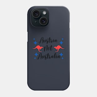 Austria Not Australia Cow Not Kangaroo funny vintage & Summer Phone Case