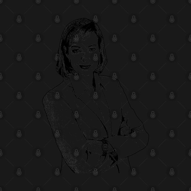 CJ Cregg Outline by baranskini