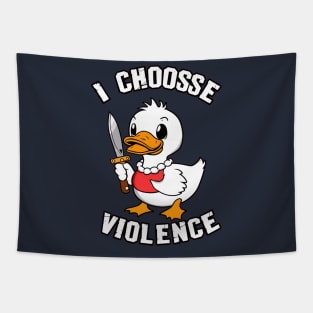 i choose violence Tapestry