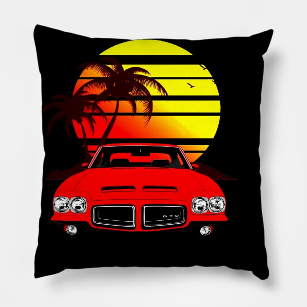 '72 GTO Pillow by Chads