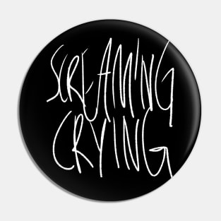 SCREAMING CRYING VENT EDGY SHIRT Pin