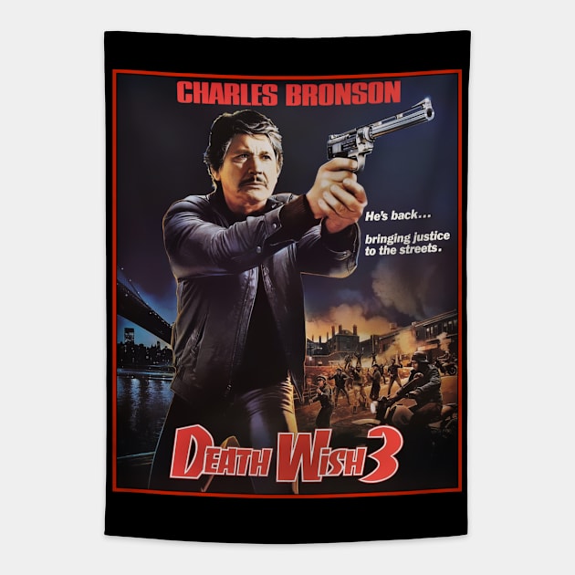 Death Wish 3 Tapestry by SciFi_Kaiju_Guy