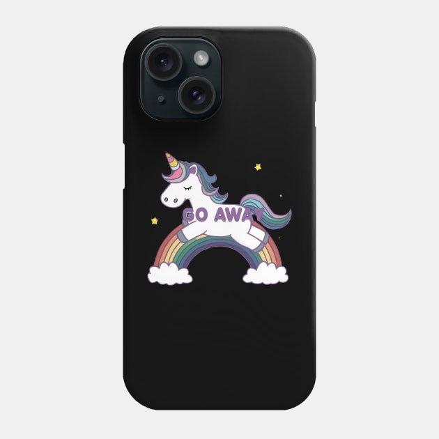 Unicorn and Rainbow Phone Case by GrayDaiser