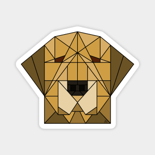 Labrador - Geometric Abstract Magnet
