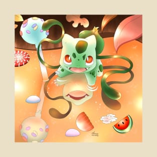 Leaf frog with candies T-Shirt