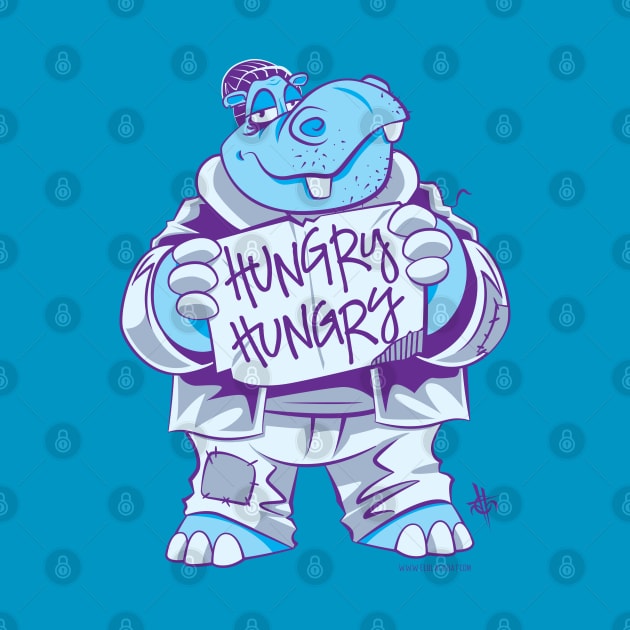 Hungry Hippo by elblackbat