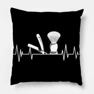 hairstylist heartbeat coiffeur lover Pillow