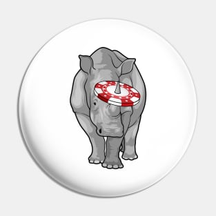 Rhino Poker Poker chips Pin