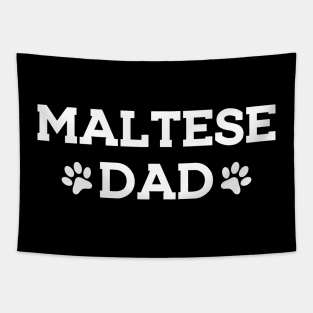 Maltese Dad Tapestry