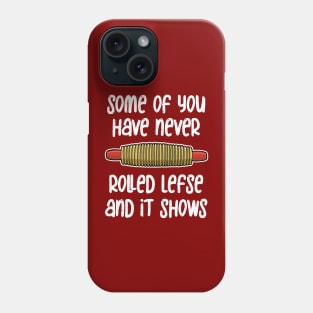 Funny Lefse Rolling Pin Phone Case