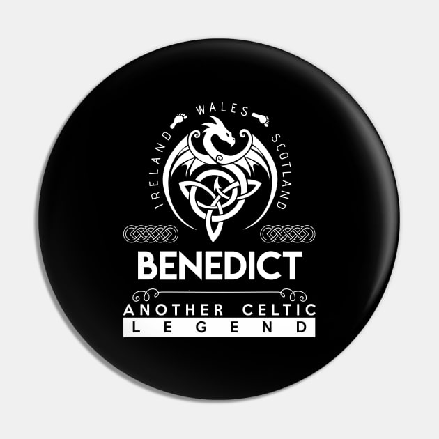 Benedict Name T Shirt - Another Celtic Legend Benedict Dragon Gift Item Pin by harpermargy8920