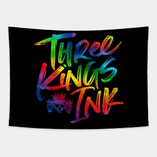 Three Kings Ink Pride Logo Tapestry