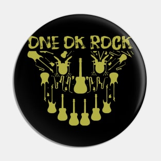 One ok Rock Guitars Pin