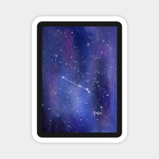 Star Constellation for Aries Zodiac Sign Magnet