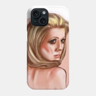 Catherine Deneuve Phone Case