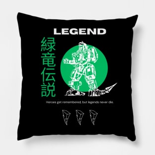 Legend of the Green Dragon Pillow