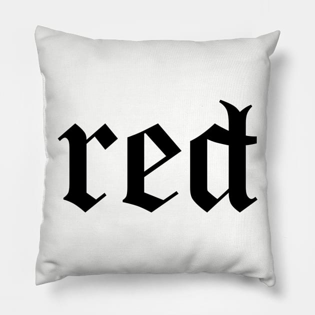 Redputation Pillow by fashionsforfans