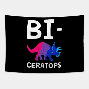 BI CERATOPS dinosaurs t shirt Tapestry
