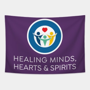 One By One Foundation logo white circle with tagline Tapestry