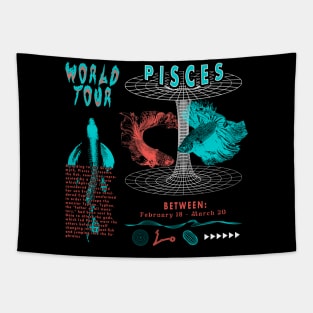 Pisces Zodiac Tapestry