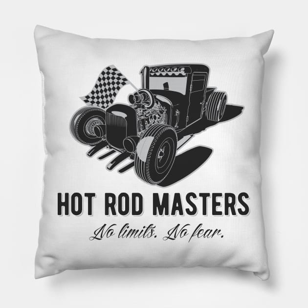 Hot Rod Master Pillow by wearapex