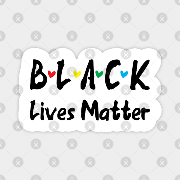 Black Lives Matter african american Magnet by Gaming champion