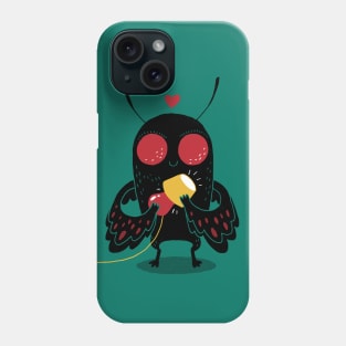 Mothman Love Lamp Phone Case