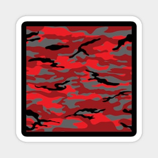 Camo Seamless Pattern Magnet