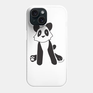 Minimalist Panda Phone Case