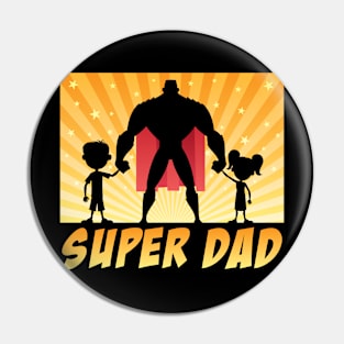 Super Dad Pin