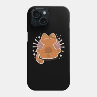 Cute Kawaii Cat Yoga Phone Case