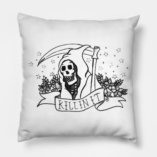 Skeleton Pillow