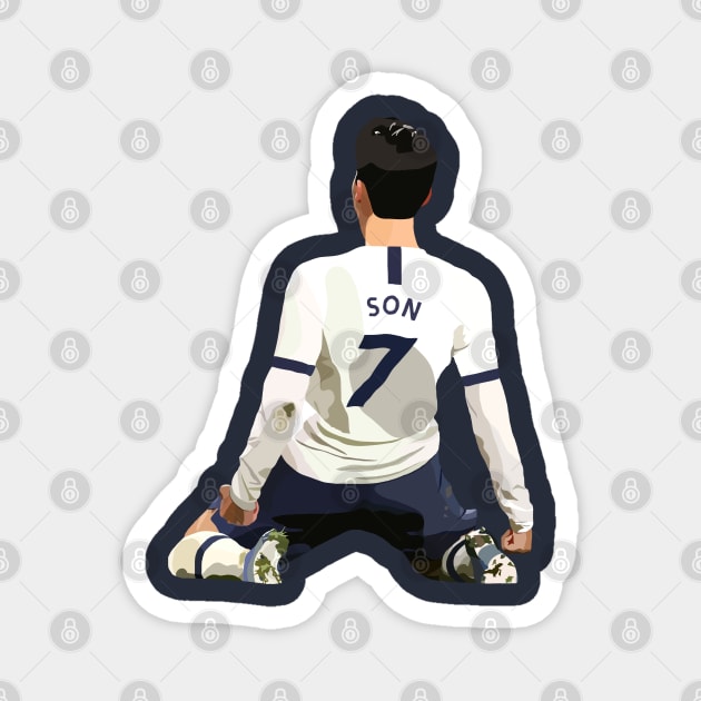 Son Heung-Min Magnet by Webbed Toe Design's