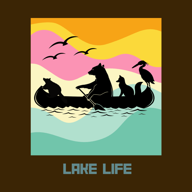 Lake Life by IllustrasAttic